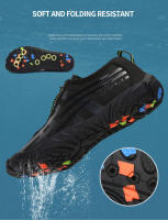 Zapatos acuáticos Unisex, zapatillas de natación descalzas, pesca al aire libre, bicicleta, zapatos deportivos de secado rápido, zapatillas transpirables de agua de mar y río - details 4