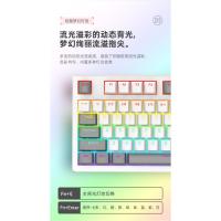 El macro del eje verde define el teclado del juego Teclado mecánico luminoso de colores mezclados - details 10