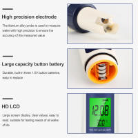 Medidor Digital 5 en 1 de PH, TDS, EC, probador de temperatura de salinidad, conductividad, filtro de agua, pluma de pureza con retroiluminación, 50% de descuento - details 9