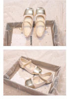 Nuevos zapatos Mary Jane negros de tacón grueso francés, boca ligera, cabeza redonda, versátiles, retro, pequeños, de cuero. - details 13