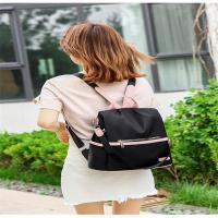 Nueva Mochila De Hombro Para Mujer De Alta Calidad Gran Capacidad De Oxford Saco Tote Color Mochila De Mujer Tipo De Mochila Suave Con Bolsillo Interior Para Teléfono Móvil Y Cierre De Cremallera - details 19