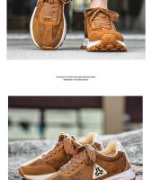 Nueva plataforma antideslizante y resistente al desgaste, zapatos deportivos versátiles de moda casual para hombres. - details 8
