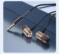Auriculares de música para deportes electrónicos, dispositivo de audio con cable de Metal, sonido estéreo envolvente 3,5, Chip Digital tipo C, 7,1 MM, codo de 90 °, para Samsung y Android - details 8