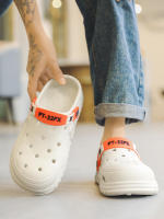 Zapatillas de playa huecas antideslizantes con punta cerrada de EVA para hombre, sandalias para niños, dedos de los pies para el hogar - details 11