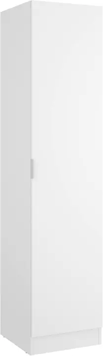 Armario ropero de 1 Puerta, Madera de ingeniería, Roble Natural, 184x41x52 cm - 1