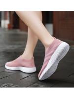 Zapatos para caminar para mujer, zapatillas de calcetín a la moda, mocasines cómodos y transpirables, zapatos informales antideslizantes - details 20