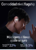 SANLEPUS Auriculares Inalámbricos Bluetooth 5.4 con HiFi y Graves Ultra Potentes - 60 Horas Autonomía, Auriculares Deportivos Abiertos, Diseño Ergonómico - Para Corredores y Amantes del Fitness - details 1