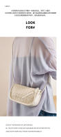 Nuevo bolso tejido de cuero de moda y ligero para mujer, bolso pequeño exquisito de alta gama, bolso de mensajero de hombro - details 9