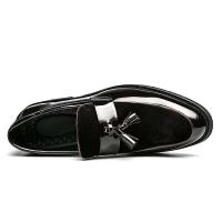 Zapatos informales puntiagudos para hombre Oxford, vestido de cuero de gamuza, superventas, moda 2025 - details 13
