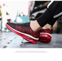 Zapatillas de correr para exteriores transpirables de malla Tamaño grande para parejas, con suelo de aire amortiguado Zapatillas deportivas casuales para hombres y mujeres - details 6