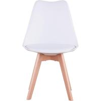 Comedor Modernas con Asiento Tapizado y Patas de Madera de Haya Ideales para Comedor, Cocina - details 3