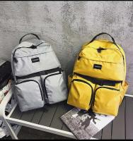 4 colores ocio Simple ligero Nylon impermeable resistente al desgaste estudiante pareja mochila hombres mochila bolso para mujer - details 3