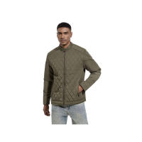 Chaquetas bomber de cuello alto para hombre, camisetas cálidas acolchadas de algodón, rompedores retro, chaqueta artesanal, moda de otoño e invierno - details 1