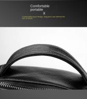 Mochila casual para hombres, mochila de cuero de moda, bolso de computadora de 15,6 pulgadas con patrón de cocodrilo, mochila de viaje - details 9