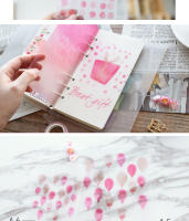 Cute 6 Rings Paper Index Divider For Binder Planner Notebook Stationery Candy Notebook Paper Divider Accessories A5 A6 - details 12