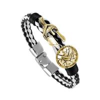 Nuevo cuero vintage lujoso hecho a mano de Guerrero Sparta, pulseras de mujer, joyas, regalos exquisitos, pulseras de hombre - details 10
