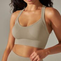 Hamidou-Top Sexy para mujer, sujetadores deportivos para Yoga, Fitness, belleza, espalda elástica, transpirable, ropa interior femenina, Tops - details 19