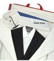 Bolsa de almacenamiento de viaje multifuncional de cuero Pu, conjunto de ropa plegable, bolso para hombre y mujer - details 1