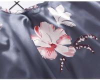 Ropa interior de mujer, ropa de dormir de seda satinada, chaleco, pantalones cortos, conjunto de dos piezas de verano, ropa de dormir para mujer - details 7