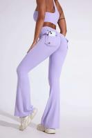 DAYS FIT JOY Pantalones de mujer con bolsillos, pantalones deportivos de cintura alta para yoga, levantamiento de cadera, secado rápido, ejercicio de carrera, - details 10