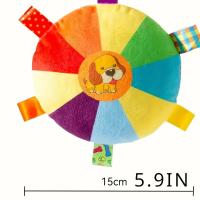 Juguete Interactivo de Peluche con Disco Volador para Perros Juguete Duradero para Masticar con Sonido para Todas las Razas Juguete Chirriante para Entrenar y Juegar - details 1