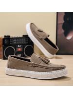 Zapatos de hombre, zapatos casuales individuales, ligeros, cómodos, con fondo plano, zapatos casuales de conducción, zapatos de conducción de verano - details 1