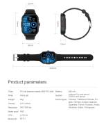 Reloj inteligente VE12, dispositivo con detección ECG, Bluetooth, recordatorio de llamada sentado, Control remoto, fotografía, Mensaje, empuje, novedad de 2024 - details 12