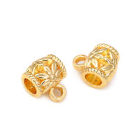 Collares de latón de Color dorado de 18K, pulseras, dijes, conectores, colgantes, cierres, cuentas, conector, suministros para fabricación de joyas, accesorios Diy- - details 22