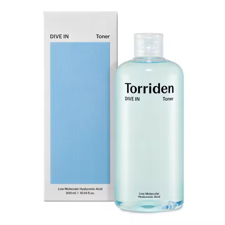 Torriden Dive en Tóner 300ml (10.14 fl. oz.) |   Agua Tonificante Facial Equilibrante de pH para Piel Seca |   Ácido Hialurónico, Pantenol, Alantoína - 1