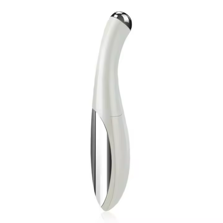 Masajeador de ojos portátil, crema para ojos vibratoria eléctrica, introductor de esencia, pluma para el cuidado de los ojos, traje de viaje portátil - 1