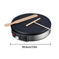Crepera Cecotec Fun Crepestone 1000W - Placa de Piedra Antiadherente - Rodillo y Espátula Incluidos - details 0