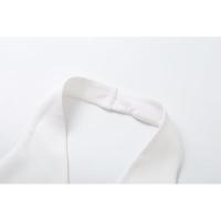 OUWU- Zevity, Moda Para Mujer, Diseño De Flores Con Un Solo Pecho, Chaleco Blanco Con Cuello Halter, Chaqueta De Oficina Para Mujer, Chaleco Corto Sin Mangas, Tops - details 3