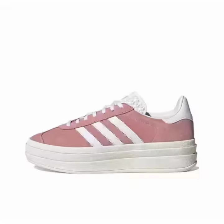 Buroalma Zapatos de mujer gezelle 2025 nuevos zapatos de plataforma de suela gruesa que realzan la altura, zapatillas casuales Dexun de tres barras - 1