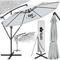 Paraguas de aluminio con manivela 300/350 cm de diámetro Protección UV Impermeable para mercado - details 9