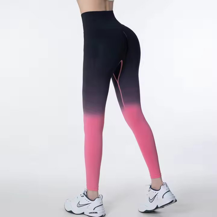Yoaa Leggings de cintura alta pantalones deportivos de entrenamiento para mujer - 1