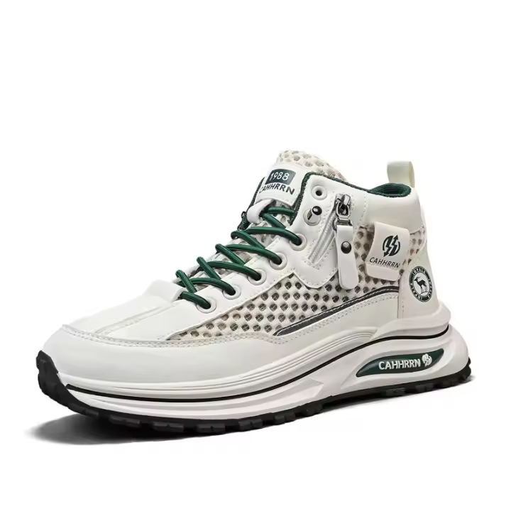 Tablero deportivo para hombre, versión coreana, novedad de verano 2025, zapatos bajos para exteriores, zapatos informales de malla grande para correr, Forrest Gump - 1