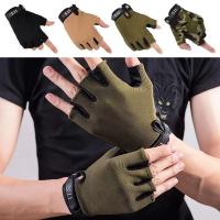 Guantes de gimnasio para levantamiento de pesas, ciclismo, entrenamiento de ejercicio, Fitness, transpirables y cómodos, 1 par - details 3
