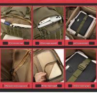 Mochila táctica de 60l, bolso de montañismo, bolso de equipaje de mano de gran capacidad, mochila multifunción, bolso de hombro, bolso de viaje de mano, bolso de doble uso - details 13