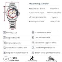 Premium Luxury 2023 PAGANI DESIGN 40MM Nuevos relojes de pulsera mecánicos NH36 Relojes automáticos con visualización semanal 100M Reloj deportivo resistente al agua para hombres - details 6