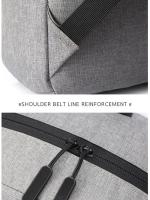 Mochila de negocios para hombre, accesorio sencillo de carga USB, ligera, para viaje, 1 paquete de 15,6 pulgadas - details 45