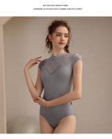 Elegante Leotardo de Ballet de Alta Gama Ropa de Arte para Adultos Prenda de Yoga Aire - details 1