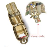 Kit de Supervivencia Táctico de Primeros Ayudos Militar Mochila Médica de Emergencia Impermeable y Resistente con Sistema Molle Ideal para Acampar, Cazar, 4x4 Para Todas las Edades - details 10
