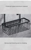 Estante de ducha de aluminio no poroso, soporte para champú, organizador de cesta, accesorios de baño - details 3