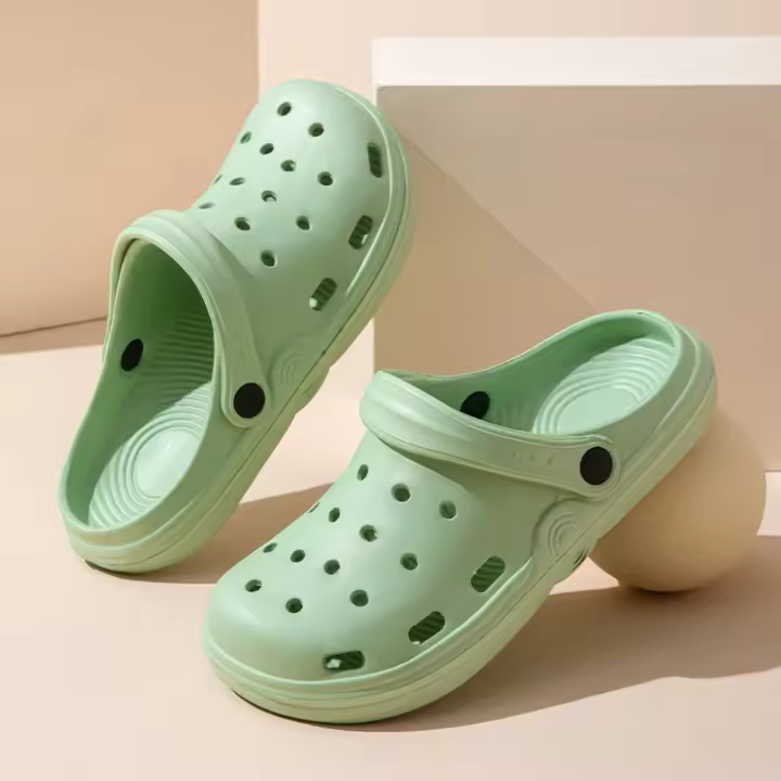Zapatillas de Cueva para Mujer Nuevas Zapatillas de Playa de Verano Uso Doméstico EVA Antideslizante Sandalias de Jardín para Madre y Bebé - 1