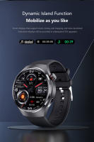 Adecuado para -reloj inteligente  NFC 4 Pro para hombre, pulsera con Pantalla AMOLED HD, control del ritmo cardíaco, llamadas por Bluetooth, resistente al agua IP68, novedad de 2024,Brújula, seguimiento de movimiento GPS - details 11