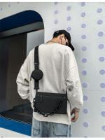 Nuevos bolsos para hombres y mujeres, bolsos de cadena personalizados de moda, bolsos de mensajero de hombro neutros y versátiles de moda, bolsos cuadrados pequeños. - details 17