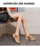 Nuevos Zapatos Blancos Transpirables, Zapatos De Tablero Casuales Huecos, Zapatos De Muffin Versátiles De Suela Gruesa - details 10