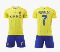 Combinado con deportes infantiles, camisetas y pantalones deportivos de secado rápido, ropa deportiva de fútbol infantil. - details 1