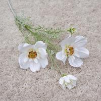 Rama de flor de Cosmos Artificial de lujo, simulación realista de plástico, crisantemo, flor falsa elegante hecha a mano - details 16