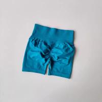 Pantalones Cortos de Yoga para Mujer en Talla Alta Transpirables para Fitness, Levantamiento de Glúteos, Correr, Ciclismo Material de Nylon de China - details 4